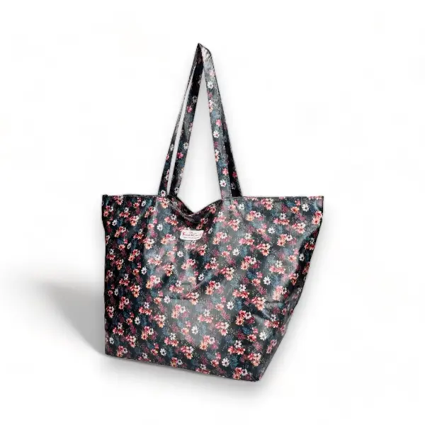 Bolsa Playa, Bolso Playa Mujer Impermeable Con Cremallera,38x57x10cm, Bolsa Playa Grande XXL Familiar  Plegable Para Playa, Viajes, Picnic, Vacaciones - 1