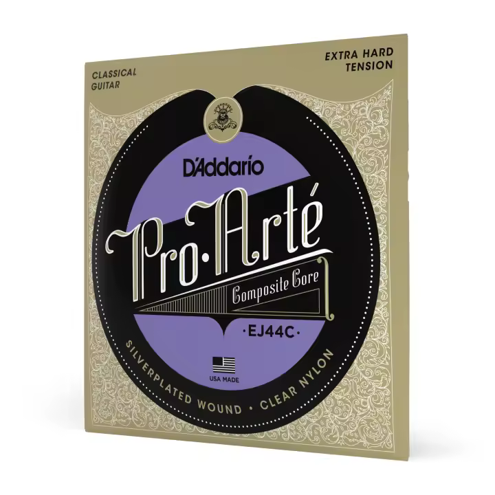 D'Addario EJ44C Pro-Arte Composite Classical Guitar Strings, Extra-Hard Tension. Code. EJ44C - 1