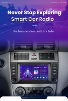 AWESAFE inalámbrico CarPlay Android Auto Radio para Mercedes Benz clase Mercedes Benz W203 CLK C209 W209 coche reproductor multimedia GPS 2 din autoradio volante controles RDS Bluetooth - details 1