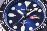 Reloj De Pulsera De Moda Para Hombre KEASO Con Cristal De Zafiro Y Bisel De Cerámica Acero Inoxidable 316L Resistente Al Agua Movimiento MIYOTA 2105 - details 8