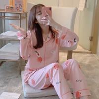 Conjunto De Pijamas Para Mujer De Cuatro Estaciones Con Cuello En V Y Pantalones Largos Estampado a Cuadros Y Rayas 2 Piezas Ropa De Dormir Casual - details 13