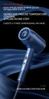SOMY  Secador de Pelo Inteligente de Alta Velocidad 2400W con Pantalla Digital - Protección Capilar Avanzada con Iones Negativos y Anillo de Aceite Esencial 4 colores Producto patentado - details 4