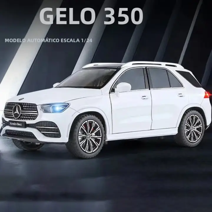 Modelo a Escala 1:24 De Coche SUV Benz GLE 350 300 450 Con Luz Y Sonido Vehículo De Metal Para Niños Juguete De Simulación De Off-Road - 1