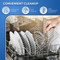 2Pcs Rack De Hornear Y Enfriamiento De Acero Inoxidable Resistente Al Calor Para Asar Y Barbacoa Relleno De Herramientas De Cocina - details 4