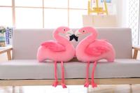 Muñeco De Peluche Flamenco Rosa 25cm 40cm Juguete Suave Para Niños Regalo De Boda Alta Calidad Animal De Peluche - details 3