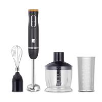 Bergner - Batidora de mano 3 en 1 CHARCOAL de 1000 W con picadora, batidor y vaso medidor, acero inoxidable, 2 velocidades - details 0