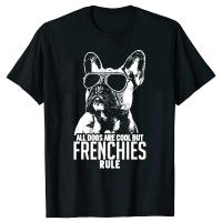 Camiseta De Algodón Para Hombres Con Estampado De Bulldog Francés Estilo Callejero Veraniego Regalo De Cumpleaños Cómoda Y Ligera Para Todo El Año - details 0