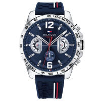 Reloj de Hombre Tommy Hilfiger 1791476, Esfera Azul de 46 MM + Caja de Regalo Elegante - details 0