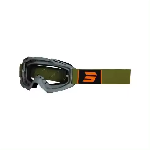 shot gafas cross assault fashion grey kaki Raíz OUTLET MOTOSOTORE Gafas - 1
