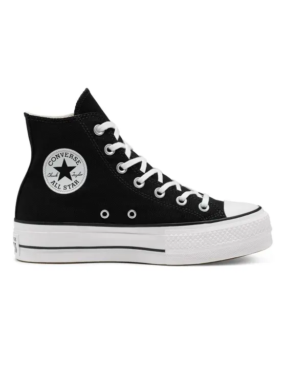 Zapatillas Converse All Star Lift High Top Unisex Negro - 1