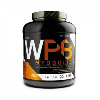 Starlabs Nutrition Proteína de Liberación Sostenida Starlabs WP8 Myobolic 2.0 2270 Gramos - Mezcla de hidrolizado + aislado + concentrado de suero de leche + caseína - 1