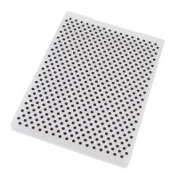 Carpeta De Embossing Con Patrón De Puntos Redondos Para Scrapbooking Herramienta De Tarjeta De Papel Decoración Suministros De Manualidades Plástico - details 3