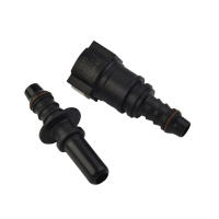 Conector Rápido De Tubo De Combustible Para Coche ID8 Coupler De Tubo De Combustible Recto 9.89mm Set De Conexión De Libera - details 5