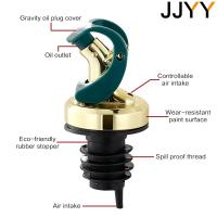 JJYY Dispensador De Aceite De Oliva Para Cocina Tapón De Botella De Cerveza Con Inclinación Automática Y Tapa Flip Top - details 6