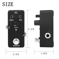 Pedal De Efectos Para Guitarra Eléctrica Booster Pure IRIN ABS Shell Efector De Ganancia Con Bypass Verdadero Accesorios Para Guitarra - details 2