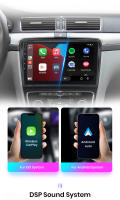 Junsun Radio Coche para Skoda Superb 2 2008  2009 2010 2011 2012 2013 2014 2015 Inalámbrico CarPlay Android Auto AI Voice 2 din Pantalla Coche Android Auto Multimedia Navegación GPS Auto radio - details 7