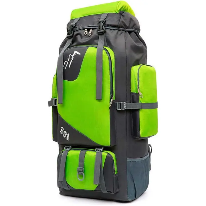 90L Mochila de senderismo ligera Mochila de trekking y resistente al agua,mochila de deporte al aire libre,bolsa de viaje para escalar,acampar,viajar，Ripstop e impermeable - 1