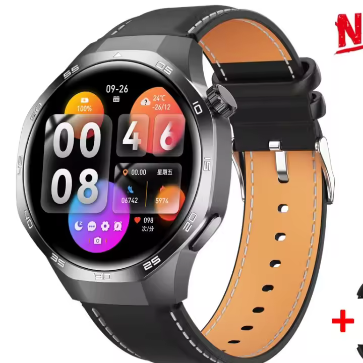 Reloj inteligente GT5 Pro para hombre con pantalla HD, brújula, NFC, GPS, control del ritmo cardíaco, compatible con Android e iOS. - 1