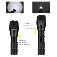 Linterna LED Recargable Potente Torcha Brillante Ultra T6 Con Zoom Para Camping Al Aire Libre Luz De Exterior Lámpara Torcha LED - details 9