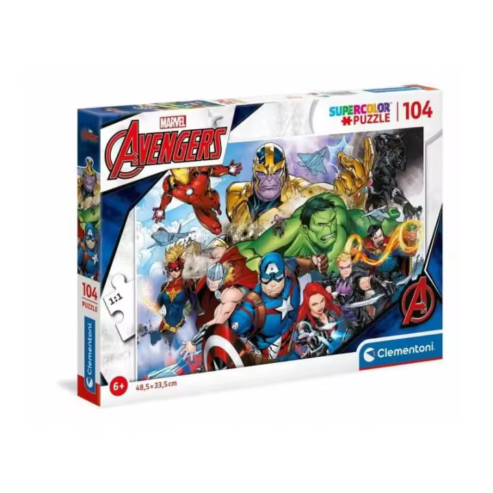 Clementoni Rompecabezas Avengers 104 Piezas para Niños - 1