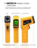 BSIDE Termómetro Infrarrojo Profesional -50~530C Medidor De Temperatura Digital IR-LCD No Contacto Con Pantalla LCD - details 16