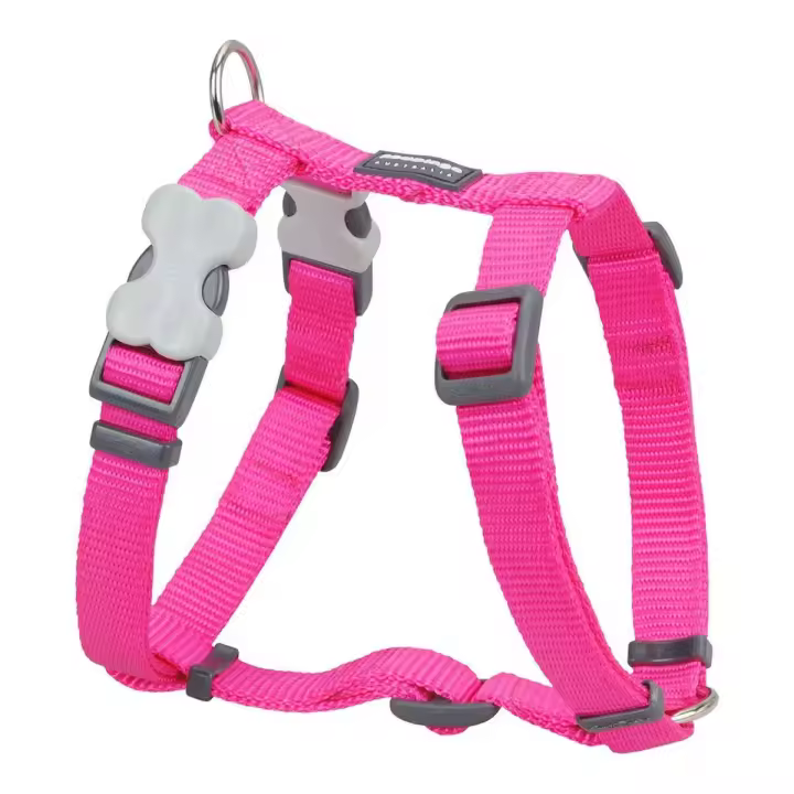 Red Dingo Arnés para Perro Red Dingo Liso 30-48 cm Fucsia - 1