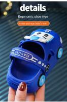 Zapatillas De Verano Para Niños Y Niñas Con Suela Antideslizante Y Cierre En La Parte Delantera Tamaño 13.5-19.5 Cm Colores Variados PVC - details 3