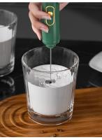 1PCS Mezclador Eléctrico Portátil Para Leche Y Huevos Batidor De Bebidas De Cocina Herramienta De Mezcla Para Café Y Crema - details 8