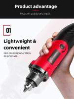 Mini Taladro Eléctrico Portátil Para Grabado De Madera Y Polimero Herramienta De Pulido De Jade Y Grabado Micro Taladro Eléctrico Para DIY En El Hogar - details 4