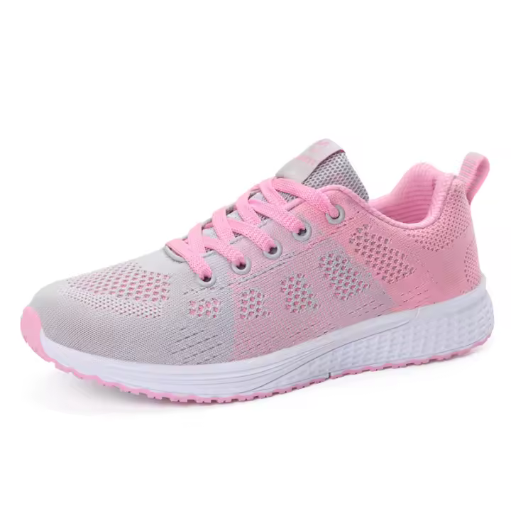 Zapatillas Casuales Para Mujer Transpirables De Malla Moda Antideslizantes Cómodas Para Exterior Caminar Tenis Feminino - 1