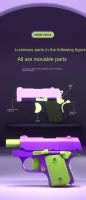 Pistola De Juguete Para Niños Y Adultos Mini 1911 Impresión De Gravedad Juguete Antiestrés Para Alivio Del Estrés Regalo Para Niños - details 4