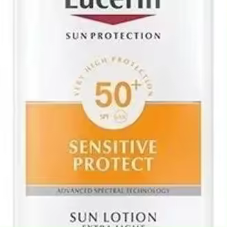 Eucerin Sun Loción Extra Light Sensitive Protect Spf 50+, 400 Ml - 1