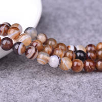 Bolas De Agate Natural Con Estampado De Café Para Hacer Joyas Pulseras Collares Y Aretes (Cordón No Incluido) - details 4