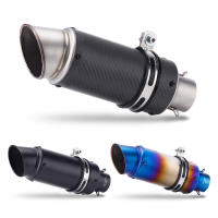Accesorios De Motocicleta Universal En Acero Inoxidable Modificar Escape Project Muffler 51mm 60mm Para TNT125 GPR150 MT15 R25 XMAX125 250SR PCX - details 2