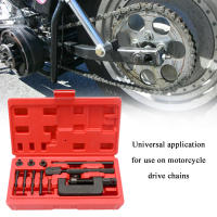 Juego De Herramientas De Reparación De Cadena 13PCS Para Motocicleta Y Bicicleta Herramienta De Rompider Líneas Pesada Para Montañas Y Ciclismo O-Ring - details 0