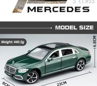 Modelo De Coche De Aleación 1/24 S400L Metal Diecast Juguete Con Sonido Y Luz Artesanía Exquisita Regalo De Cumpleaños Para Niños - details 2