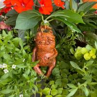 Figura De Resina De Hoja 1pc Decoración De Paisaje Para Jardín Exterior Decoración De Sala De Estar Decoración De Courtyard - details 4