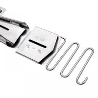 Atornillador De Costura Plana Para Máquina Industrial Cubierta De Fijación Con Cinta Adhesiva Para Ropa De Mujer Material De Poliéster - details 11