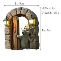Estatua De Dragón Solar Para Jardín Decoración De Resina Meditativa Adorno De Hogar Y Jardín Tema Animal Arte De Figuras De Dragón - details 6