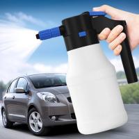 Pistola De Agua Con Espuma Eléctrica Recargable USB Para Lavar Coche Y Jardín Alta Presión Generador De Espuma Para Detallado Y Limpieza - details 1