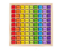 Juguetes Educativos De Madera Montessori Para Niños Tabla De Multiplicación 9x9 Aide Docente De Matemáticas Para Guardería Regalo Para Niños Y Niñas De 3-12 Años - details 3