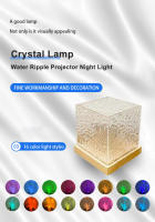 Lámpara De Cristal Con Proyector De Galaxia Ondas De Agua 16 Colores Dinámico Control Remoto RGB Ajustable Decoración Luz Nocturna - details 1