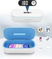 Caja desinfectante para teléfono UV, esterilizador portátil multifunción para teléfono celular con difusor de aroma, caja limpiadora para teléfono celular, joyas, relojes, anteojos - details 0