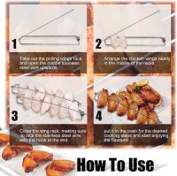 Wingrailsgrilling - Parrilla para barbacoa al Aire Libre con horquilla, instrumentos para barbacoa - details 7