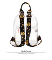Mochila Transparente Duradera Para Mujer TINYAT Impermeable Pequeña Capacidad Color Sólido Para Viajes Música Conciertos - details 16