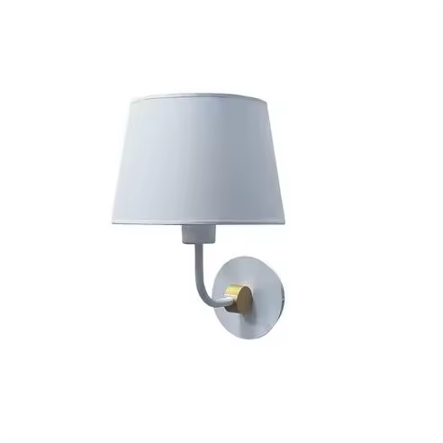 CRISTAL RECORD Aplique de Pared Solor Blanco+Oro 1xe27 - 1
