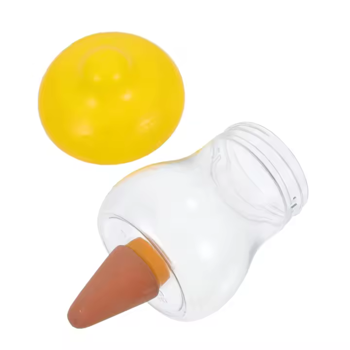Dispositivo De Riego Automático Para Pequeñas Plantas De Exterior Macetas De Riego Por Goteo Goteros Gotero De Plástico Amarillo Para Riego Doméstico - 1