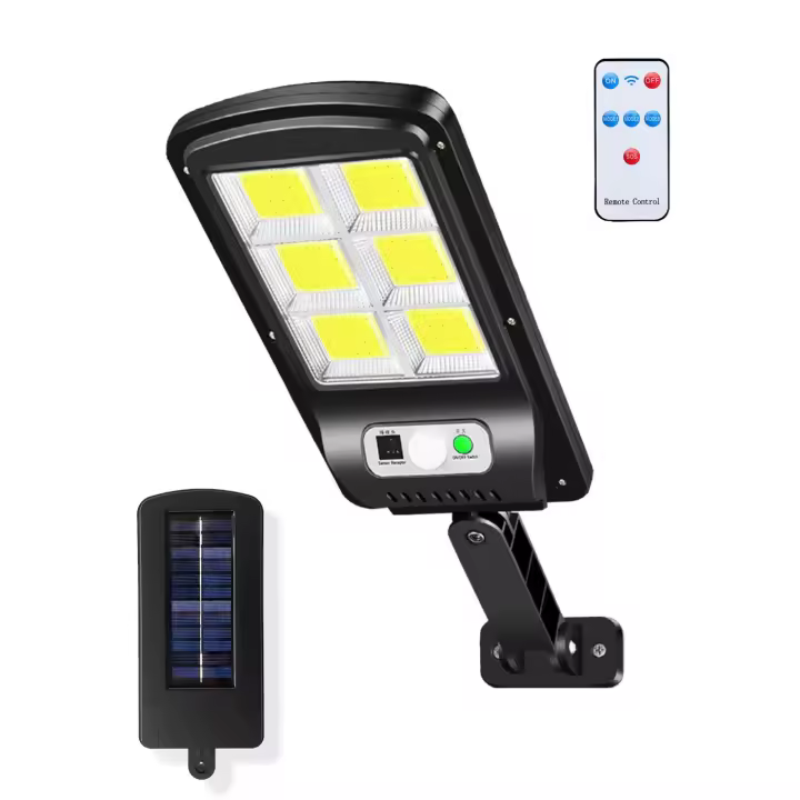 Vicyol S&D Farola Solar LED 160 Leds con Sensor de Movimiento para Exteriores - 1