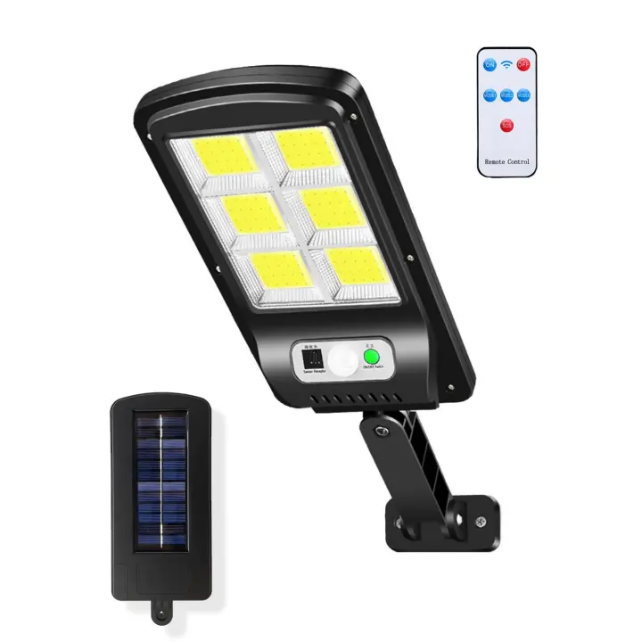 Vicyol S&D Farola Solar LED 160 Leds con Sensor de Movimiento para Exteriores - 1