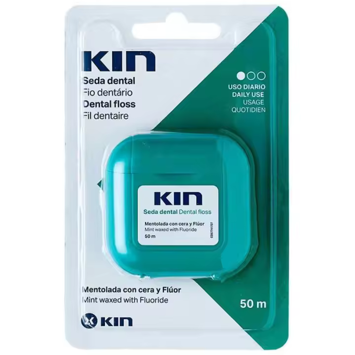 Kin Seda Dental Con Cera Mentolada 50 Ml - 1